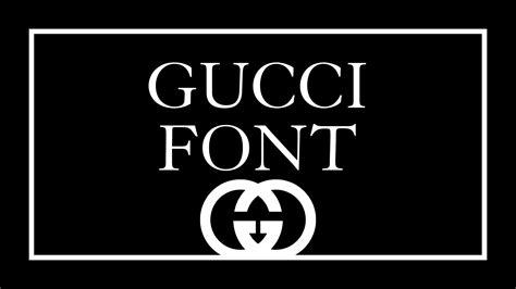 carattere gucci|Gucci granjon font.